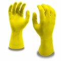 Cordova Standard Unsupported Latex Gloves, Yellow - Size 10, 12PK 4250R